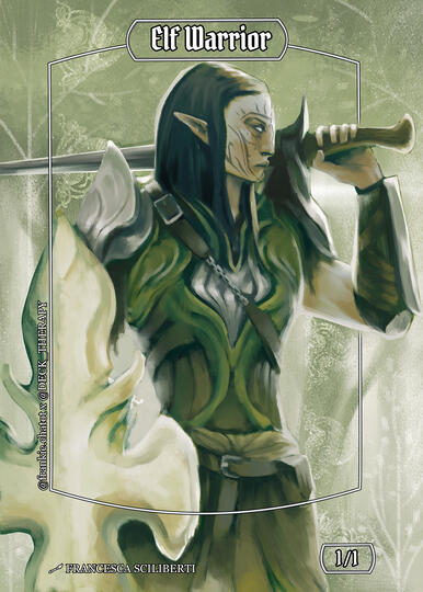 "Elf Warrior" Custom Token